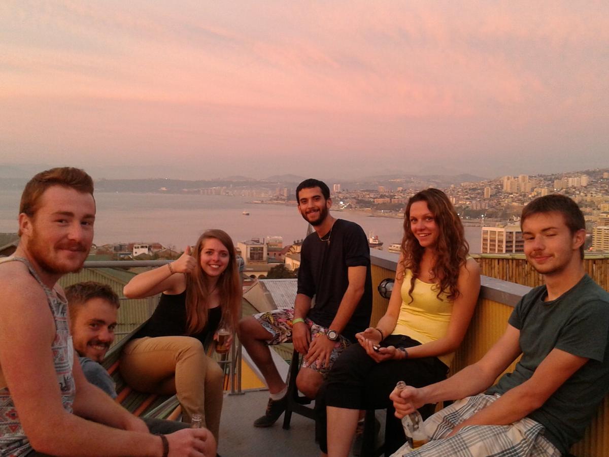 Lemuria Hostel Valparaiso Ngoại thất bức ảnh