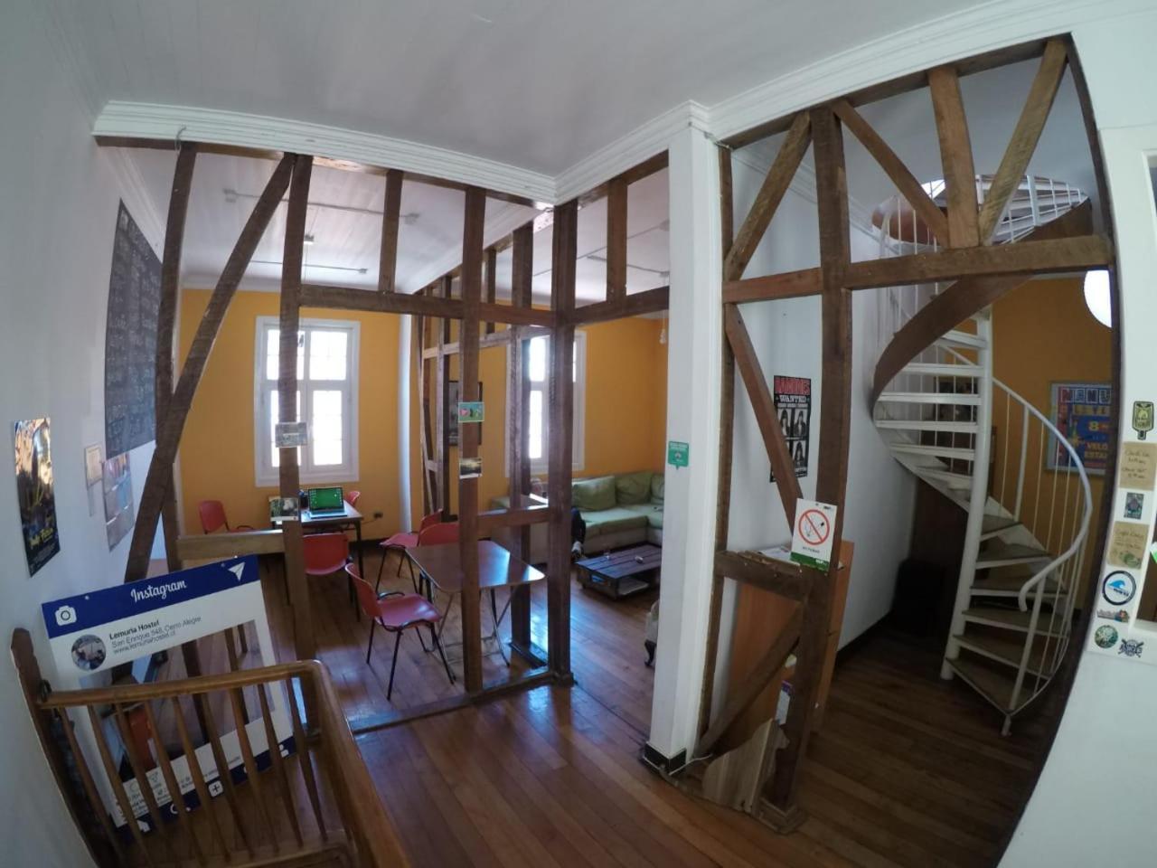 Lemuria Hostel Valparaiso Ngoại thất bức ảnh