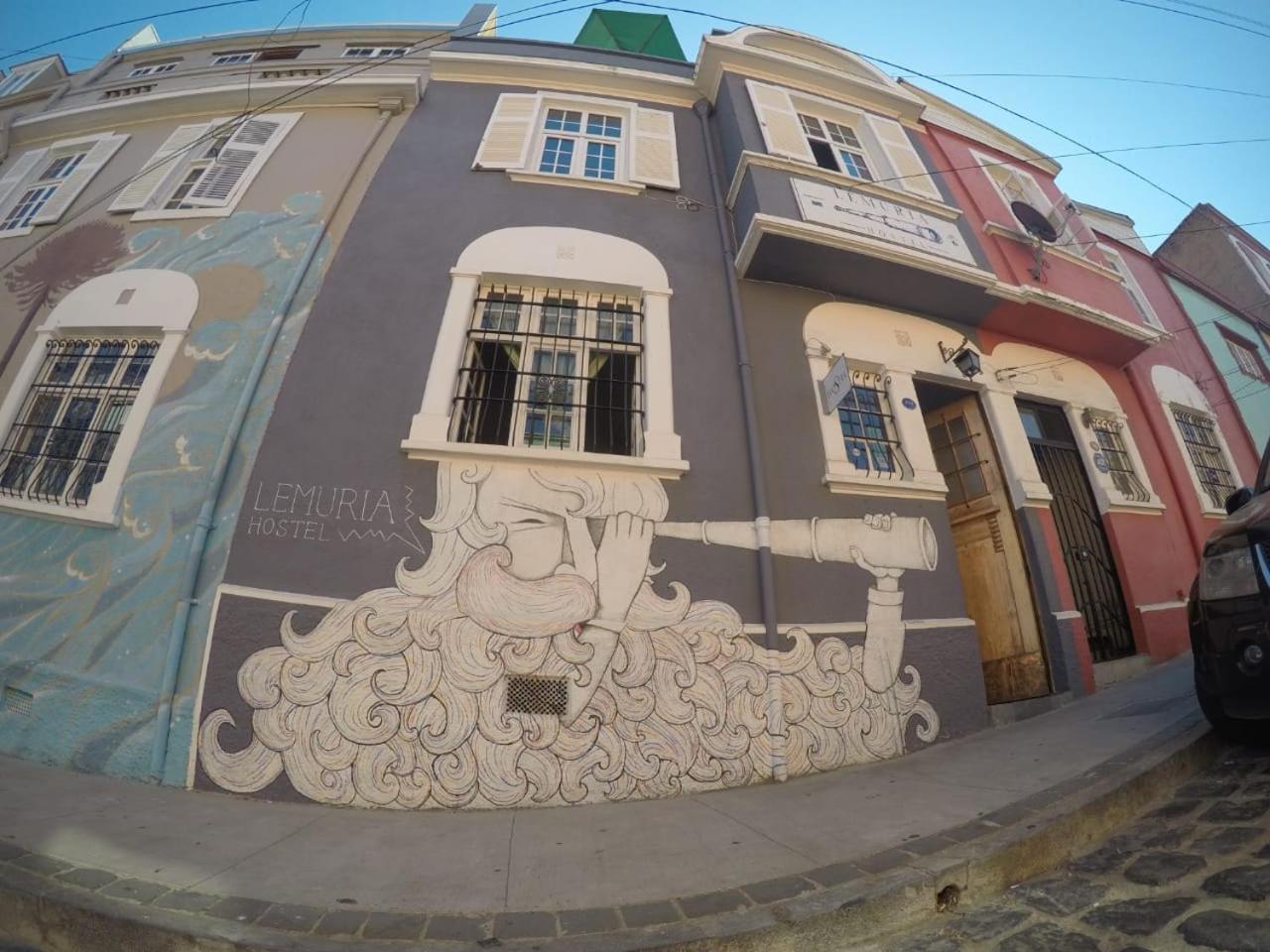 Lemuria Hostel Valparaiso Ngoại thất bức ảnh